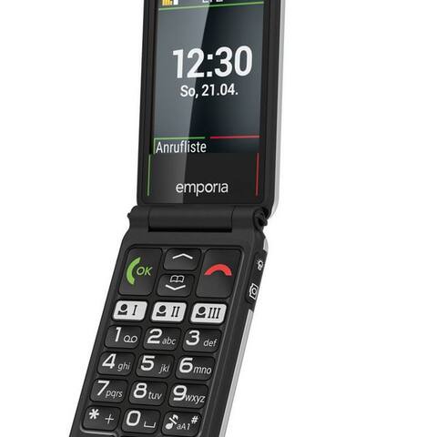 Emporia Emporia Emporia emporia JOY LTE Seniorentéléphone (7,11 cm/2,8 pouces, 0,128 GB Speicherplatz, Mobilfunk)
