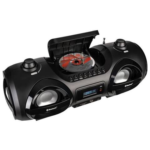 Reflexion Reflexion CDR900BT Boombox (UKW-radio, 200 W, Ghettoblaster, LED Discolumière, lecteur CD, Equalizer,
