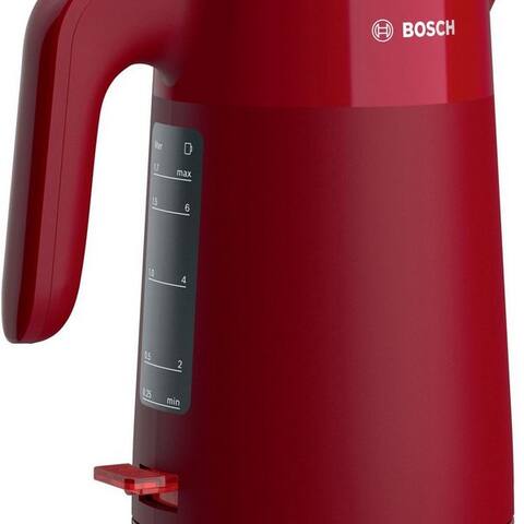 BOSCH bouilloire MyMoment TWK2M164, Abschaltautomatik, Überhitzungschutz, Tassenanzeige, 1,7 l, 2400 W, Stiftung