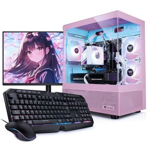 Kiebel Kiebel Zindarella V PC gamer-Komplettsystem (27", AMD Ryzen 7 AMD Ryzen 7 5700X, RTX 5060, 32 GB RAM, 1000 GB