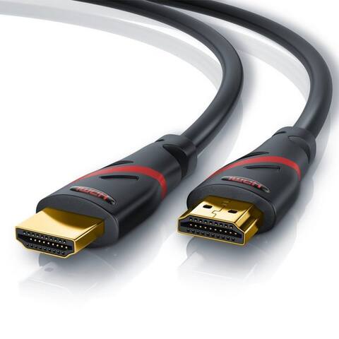 Csl CSL 4K Ultra HD, UHD, Full HD, 3D, ARC, High Speed avec Ethernet - 0,25m HDMI-Kabel, 2.0b, HDMI Typ A (25