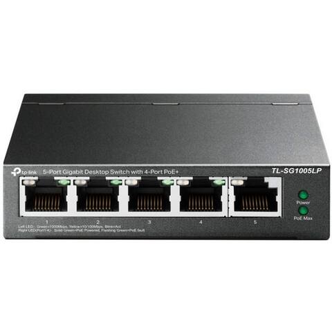 TP-LINK TP-Link TL-SG1005LP 5-Port-Gigabit-switch avec 4 Netzwerk-switch