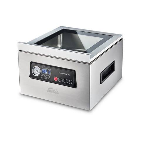 Solis SOLIS OF SWITZERLAND sous-vide Chamber Vac Pro Kammersous-vide, Typ 5702, 350W, 4 Vakuumpumpen (1 bar),