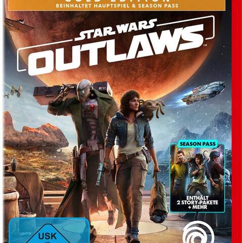 NINTENDO Star Wars Outlaws Doré Edition (inkl. Season Pass) - [NSW 2 - KeyCard] Nintendo switch 2
