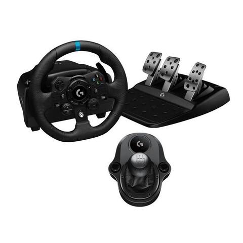 LOGITECH G923 Lenkrad avec Pedalen et Schaltung Xbox X, S, One PC Windows Gaming-Lenkrad (Driving Force Komplett Set