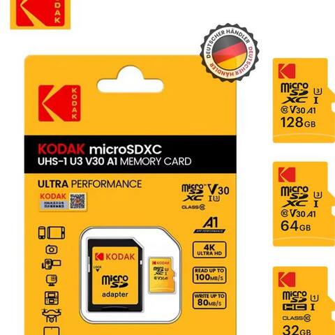 Kodak Kodak Kodak microSD carte mémoire 16 GB carte mémoire (16 GB MicroSD GB)