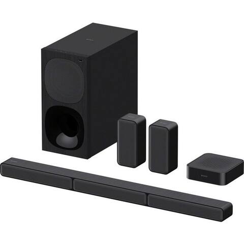 SONY HT-S40R canaux- barre de son 5.1 (Bluetooth, 600 W, inkl. kabelgebetenem caisson de basses, sans filen