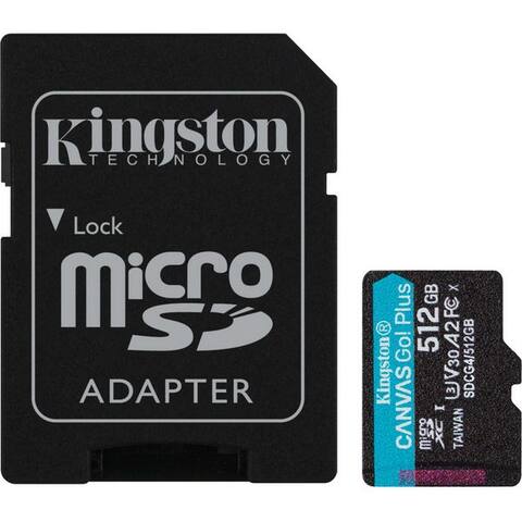 Kingston Kingston Kingston Canvas Go! Plus 512 GB microSDXC, externer Speicher (512 GB GB)