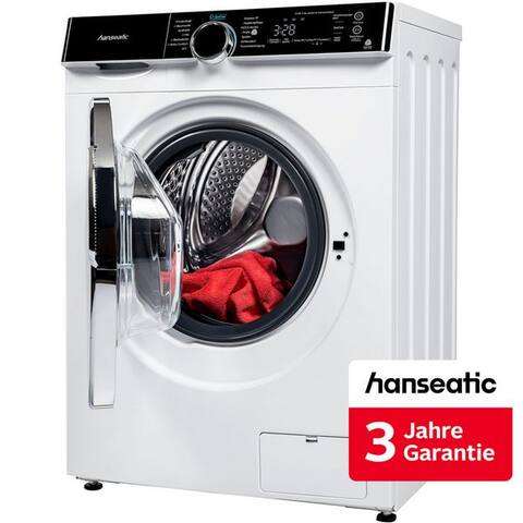 Hanseatic Hanseatic lave-linge HWMK814A1, 8 kg, 1400 U/min, inkl. 3 Jahre Herstellergarantie