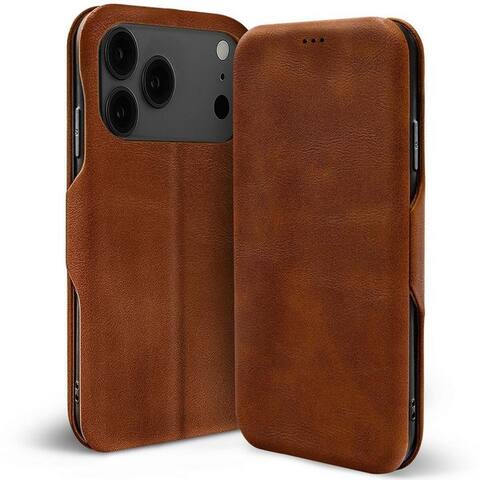CoolGadget Coque pour smartphone Business Premium Coque pour iPhone 17 Pro 6,3 pouces, téléphone Pochette avec