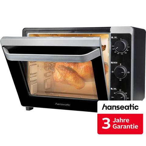Hanseatic Hanseatic Minifour 17194935, 30 L Volumen, 1600 W, inkl. 3 Jahre Herstellergarantie