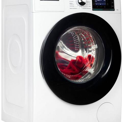 Bauknecht BAUKNECHT lave-linge B6R 88E SILENCE DE, 8 kg, 1400 U/min, Dampfprogramm, besonders leise, Vollwasserschutz