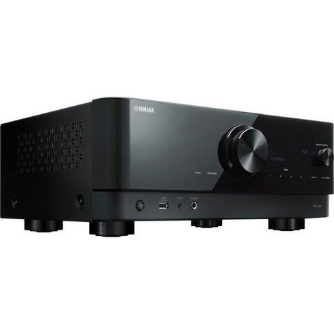 YAMAHA RX-V4A ampli AV 5.2 (Bluetooth, WiFi, sans filer Surroet-Soet, YPAO Klangoptimierung, Gaming-Funktionen)