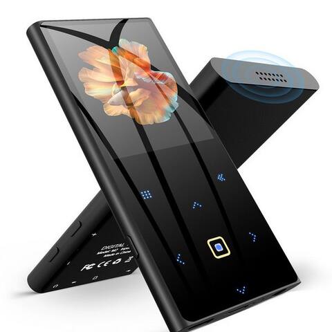 Tekoo Tekoo baladeur MP3 avec Bluetooth 5.3, 32GB intern, Diktiergerät, FM-radio baladeur MP3 (32 GB, BT 5.3,