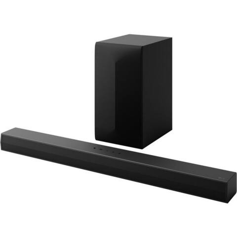 LG DS60T barre de son 3.1 (Bluetooth, 340 W, Clear Voice Pro, sans filer caisson de basses)