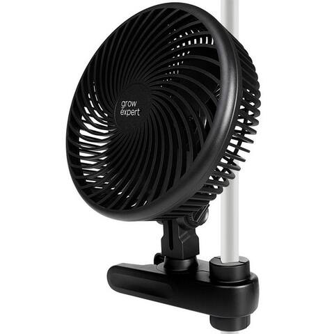 Grow Grow Expert Wandventilateur Grow Clip-ventilateur EC-Motor, 10 Stufen leiser Umluftventilateur, 20cm, 560