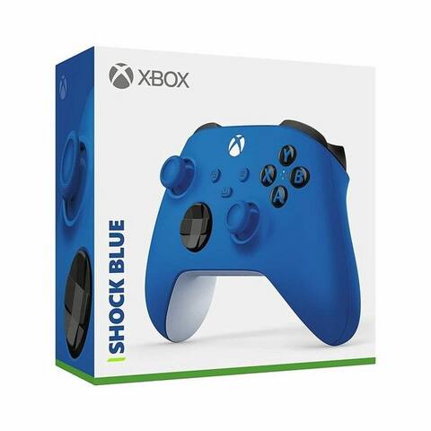 XBOX Xbox Series sans fil manette pour Windows + Series X/S Shock Blue Xbox One-manette