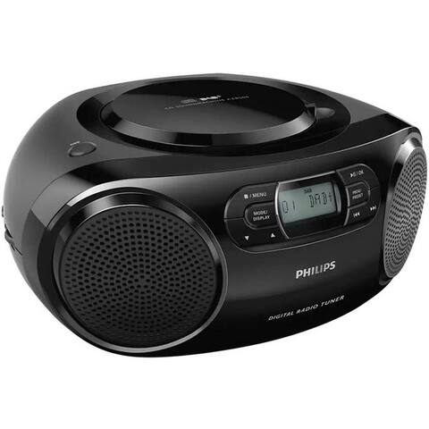 PHILIPS AZB500B Digitalradio (DAB) (Digitalradio (DAB), FM-Tuner avec RDS, 2 W)