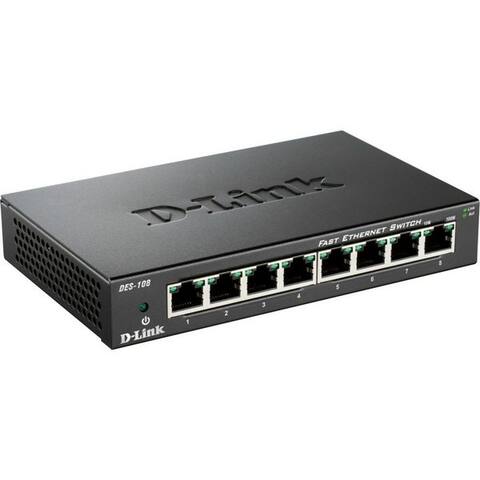 D-Link D-Link D-Link DES-108, switch Netzwerk-switch