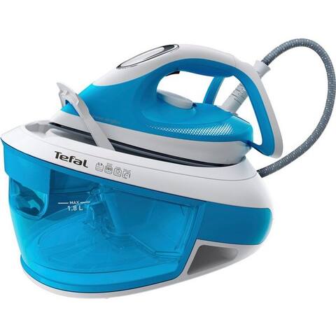TEFAL centrale vapeur Tefal SV8002 Express Airglide, 1800 ml Wassertank, hohe Gleitfähigkeit, CalcClear,