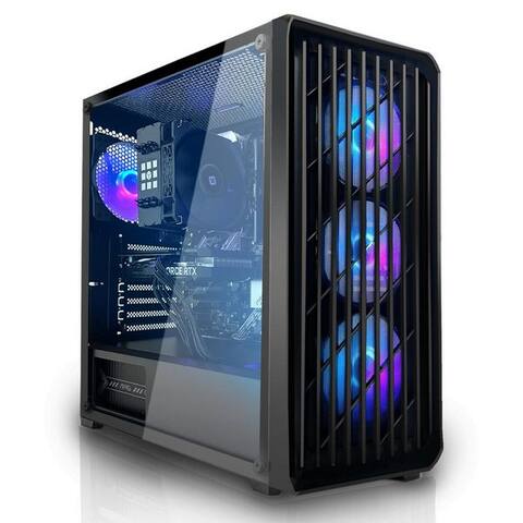 Systemtreff SYSTEMTREFF Basic PC gamer (AMD 5700G 5700G, RX Vega 8, 32 GB RAM, 1000 GB SSD, Luftkühlung)