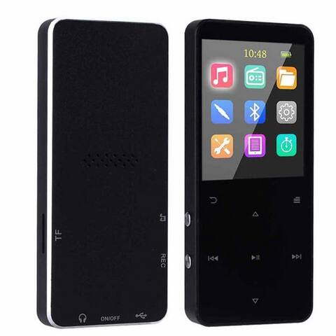 Kinsi KINSI 16GB verlustfreier Bluetooth MP3, Studenten-Walkman, musiquespieler baladeur MP3 (16 GB, Bluetooth,