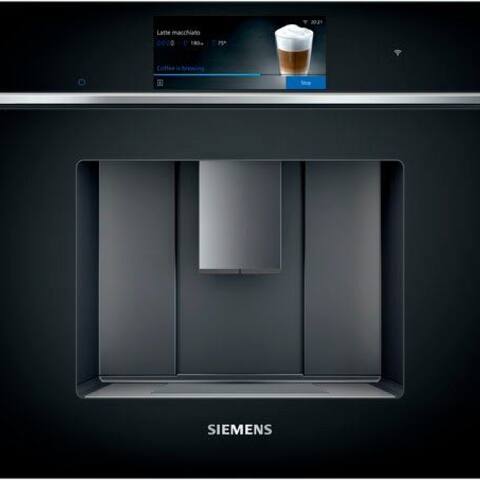 SIEMENS Einbau-machine expresso automatique CT718L1B0, autoMilk Clean pour Hygiene & verschleißfreies ceramDrive
