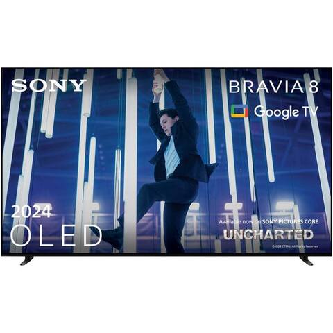 SONY K-77XR80 OLED-téléviseur (195 cm/77 pouces, 4K Ultra HD, TV connectée, Google TV, BRAVIA 8, 4K HDR, Dolby