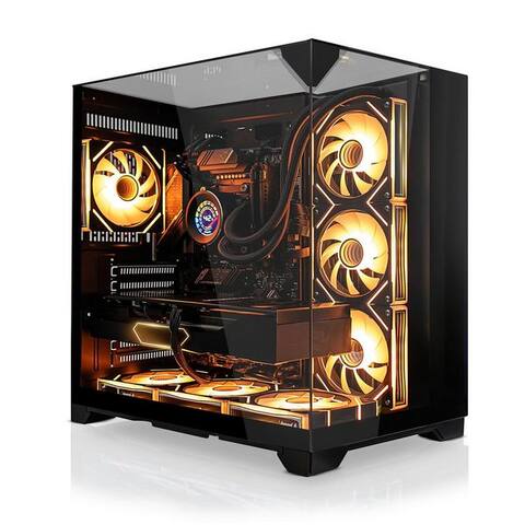 NVIDIA SYSTEMTREFF AMD Ryzen 7 9800X3D avec Nvidia GeForce RTX 5080 16GB PC gamer (AMD 9800X3D 9800X3D, Nvidia