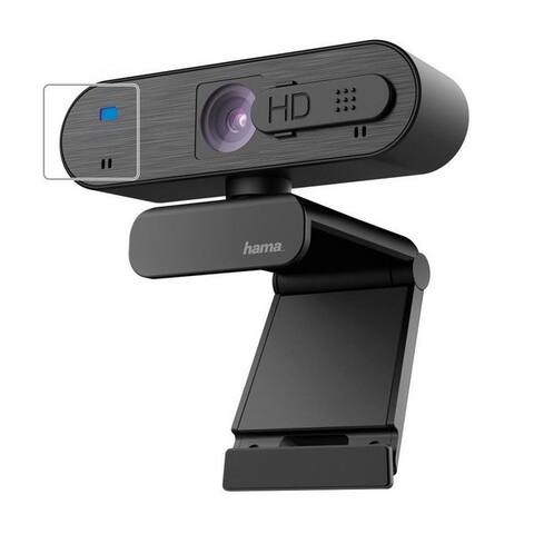Hama Hama PC webcam pour ordinateur portable PC, Streaming, Chatten avec microphone, Windows Mac Full HD-webcam