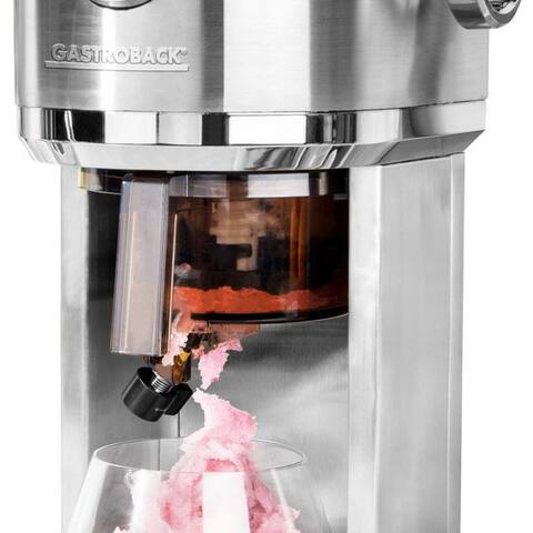 Gastroback Gastroback Slush-sorbetière 42905, Design Ice Shaver Slushy & Ice Cream, 35 W