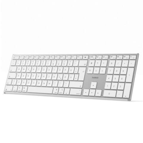 Inateck Inateck Bluetooth Mac clavier sans file avec 3 BT Kanälen,Leise Tasten sans fil-clavier (Kompatibel avec