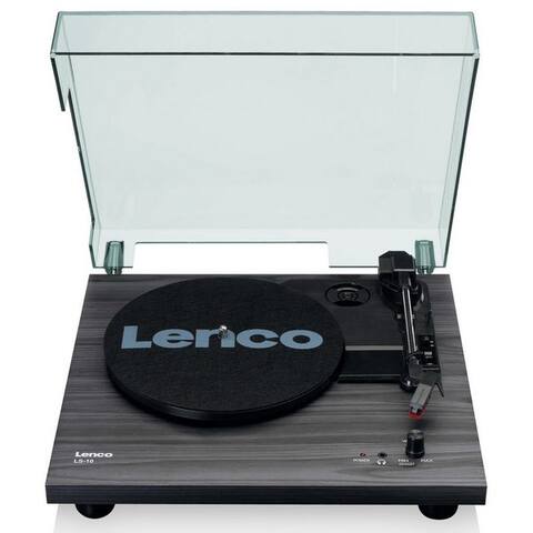 Lenco Lenco LS-10BK platine vinyle (Riemenantrieb, Vinyl, 33 45 U/min, RCA enceinte, Casqueanschluss im Noir)