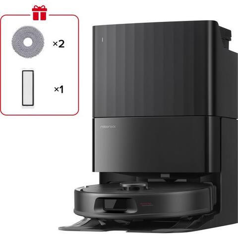 ROBOROCK robot aspirateur Qrevo S ProX, avec Beutel, 18.500 Pa HyperForce-Saugkraft, All-in-One-Station