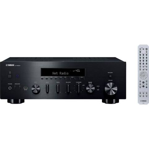 YAMAHA R-N600A Netzwerk-Receiver (Bluetooth, LAN (Ethernet), (WiFi, Spotify, Amazon Music, Phono, MusicCast, TV)