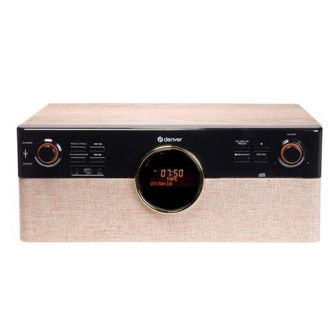 Denver Denver MRD-180 platine vinyle (Riemenantrieb, avec Stereo Soet et USB-Recording-Funktion)