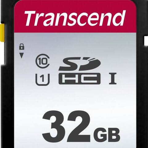 Transcend Transcend 300S SDHC 32GB carte mémoire (32 GB, Class 10, 95 MB/s Lesegeschwindigkeit)