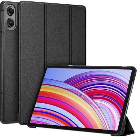 XIAOMI Fintie Étui pour tablette pour Xiaomi Redmi Pad Pro 12.1 pouces 2024 - Ultra Schlank Leicht Cover, KunstLEDer