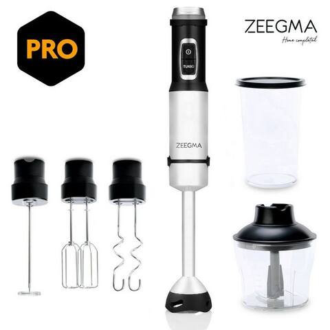 Zeegma Zeegma Stabblender téléphone-Chef, 1500,00 W, Set 5in1 Metallgehäuse 17 Stufen + Turbo TOP