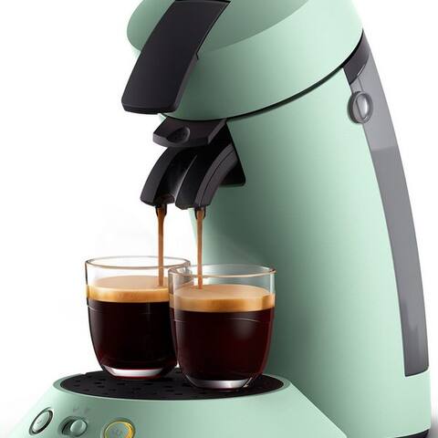 PHILIPS Senseo Kaffeepadmaschine Original Plus CSA210/80, avec zwei Kaffee-Einstellungen, Gratis-Zugabe 1