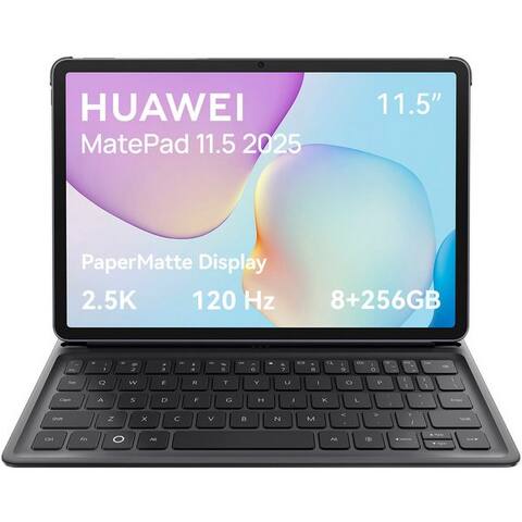 HUAWEI MatePad 11,5" 2025, PaperMatte écran, 8G+256G, inkl. Black Keyboard tablette (11,5", 256 GB, HarmonyOS,