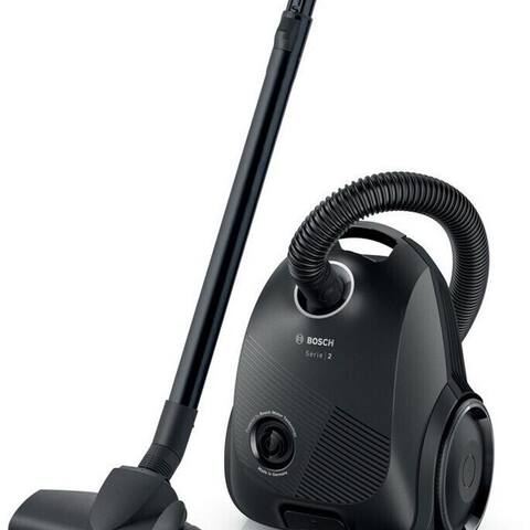 BOSCH aspirateur traîneau BOSCH BGBS2LB1 aspirateur Serie 2 avec Beutel, Noir, 600 W, avec Beutel, 64 %