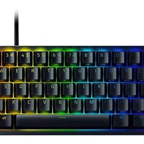 RAZER Huntsman Mini - Clicky Optical switch (Lila) - DE - Noir Gaming-clavier