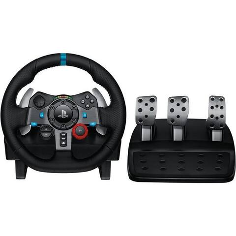 LOGITECH G G29 Driving Force Lenkrad avec Pedalen Rennlenkrad Gaming-Lenkrad (Set, pour PS3, PS4, PS5 et PC)