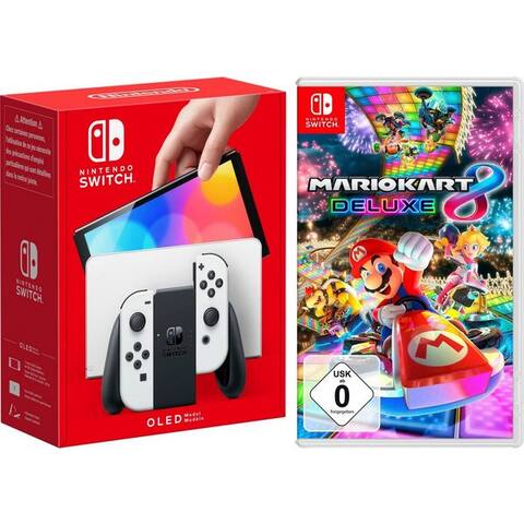 NINTENDO switch OLED, inkl. Mario Kart 8 Deluxe