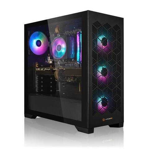Aurumpc AurumPC R7 5700X avec RTX5060Ti 16GB et 32GB DDR4 RAM PC gamer (AMD Ryzen 7 5700X, GeForce RTX 5060Ti, 32 GB