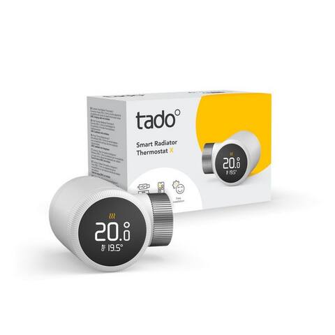 Tado Tado Heizkörperthermostat Bridge + 2 Heizkörperthermostate+ Hombli Christmas Light