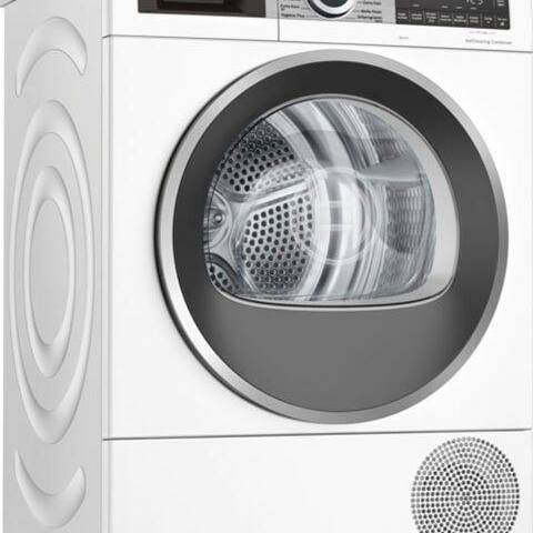 BOSCH Wärmepumpensèche-linge Serie 6 WQG235D00, Selbstreinigender Kondensator, Halbe Beladung, Reversierende Trommel