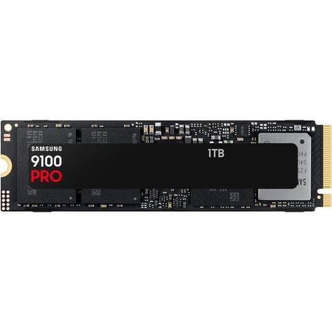 SAMSUNG 9100 PRO SSD interne Gaming-SSD (1 TB) 2,5" 14700 MB/S Lesegeschwindigkeit, 13300 MB/S Schreibgeschwindigkeit