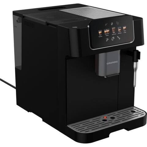GRUNDIG machine expresso automatique KVA 6230, 1350W machine expresso automatique avec 19 Bar, tactile & GrindPro™